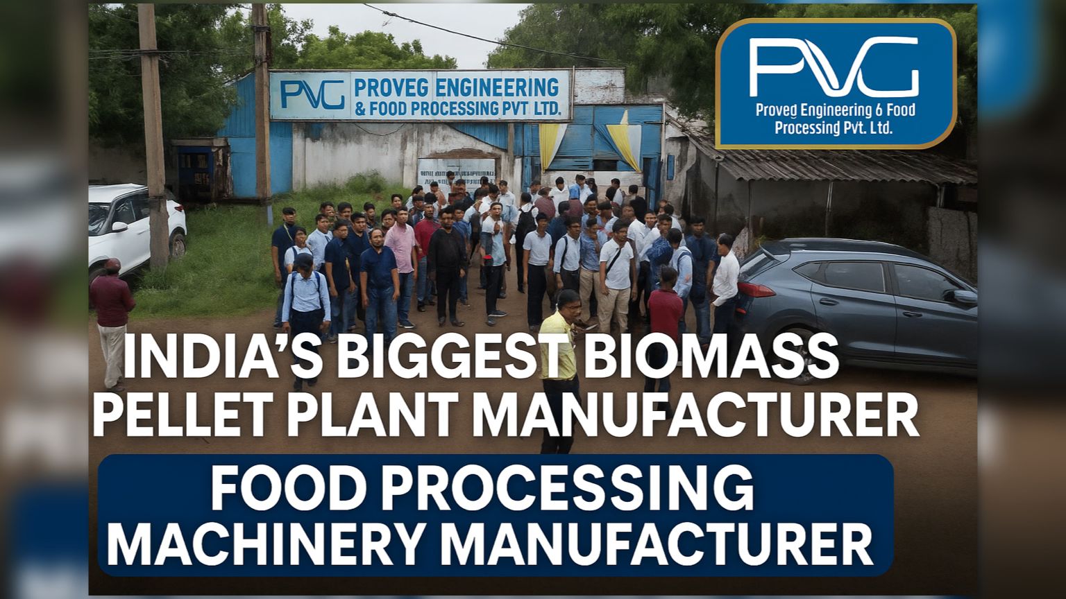 🏭 Proveg Engineering Factory Tour | India’s Largest Biomass Pellet Plant Manufacturer & 150+ Food Processing Machines